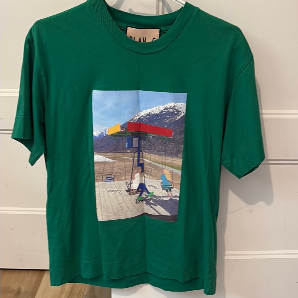 Plan C graphic print t shirt S